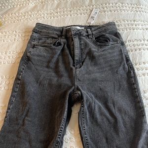 Black boot cut jeans from Garage!